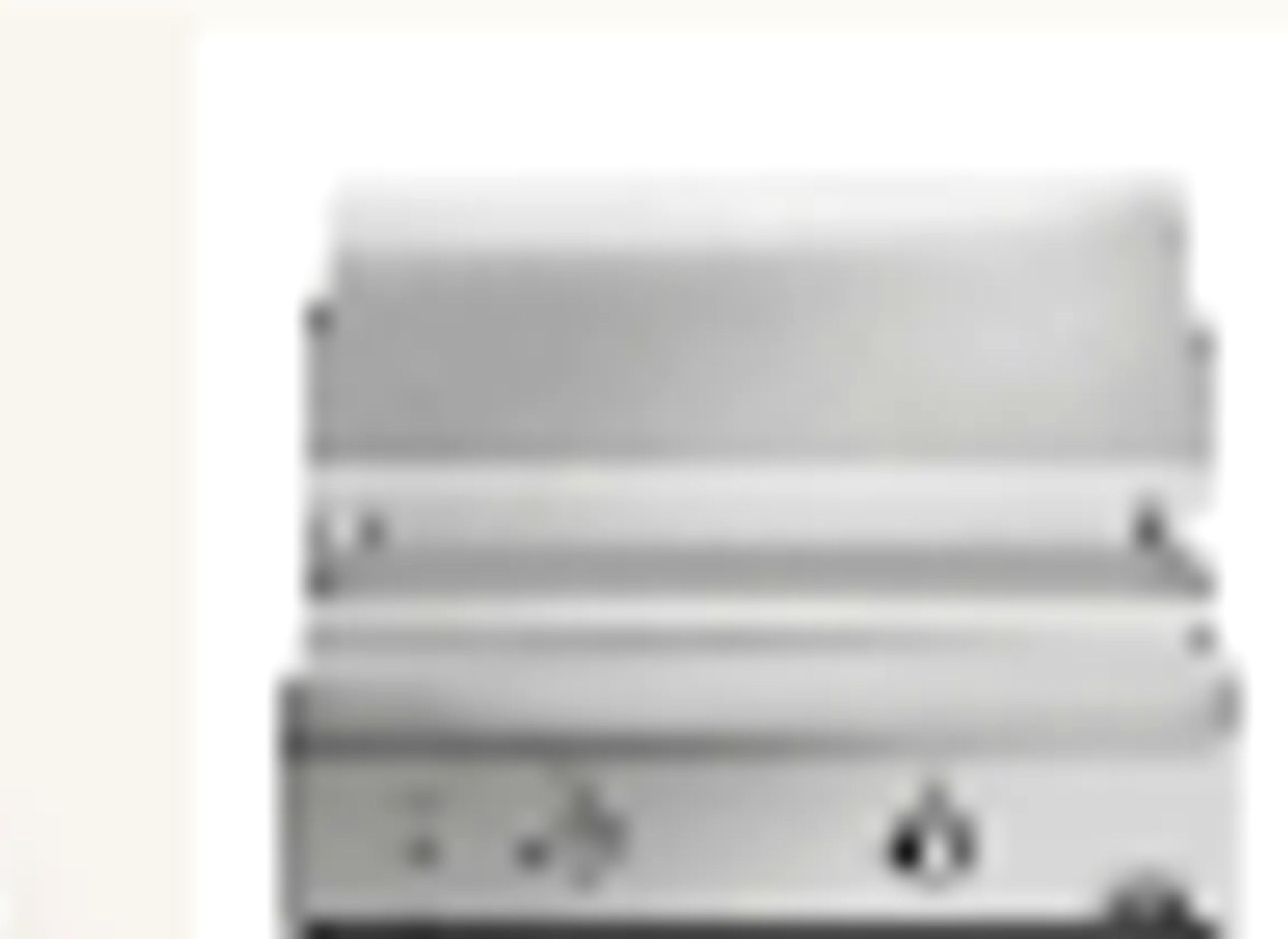 Stainless steel grill components