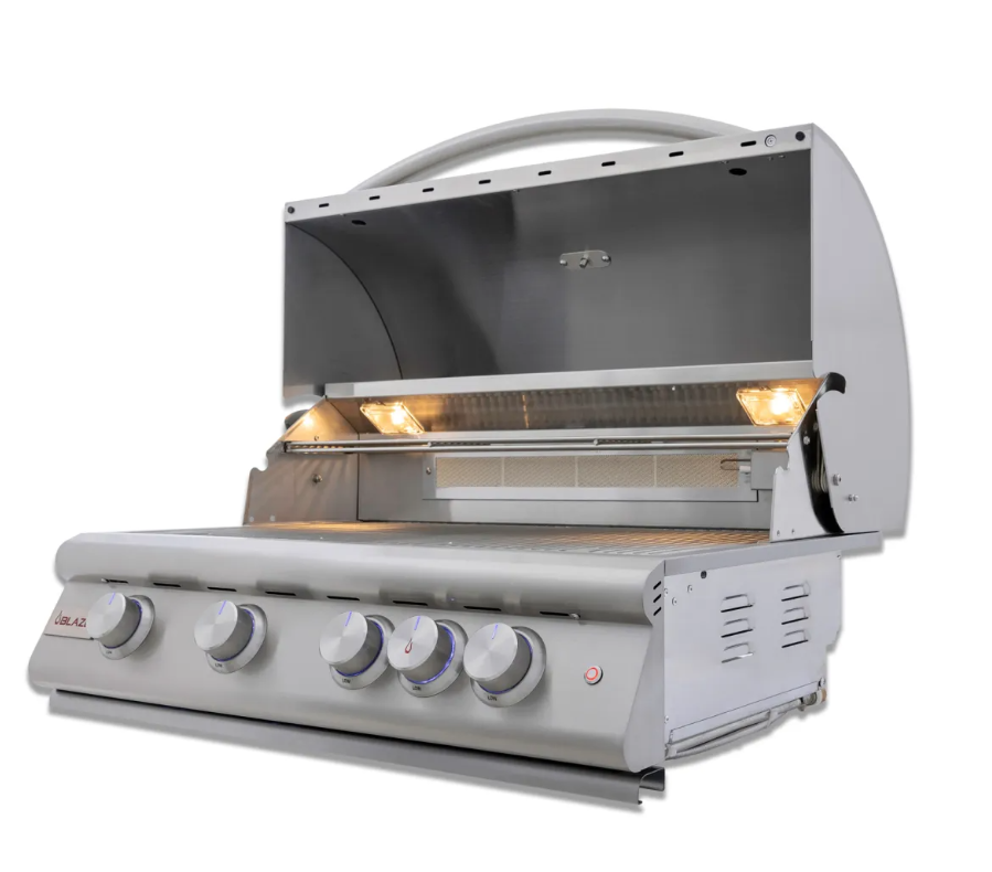 Blaze 32-Inch 4-Burner Premium LTE+ Gas Grill with Rear Burner and Built-in Lighting System - BLZ-4LTE3-NG - additional product image
