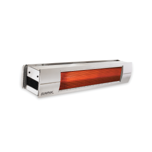 Sunpak Propane Gas Heater w/ Electronic Ignition 34,000 BTU, Includes SS Mounting Kit And 24 Volt Transformer (Stainless Steel) - S34-S-LP Mode #12004LP