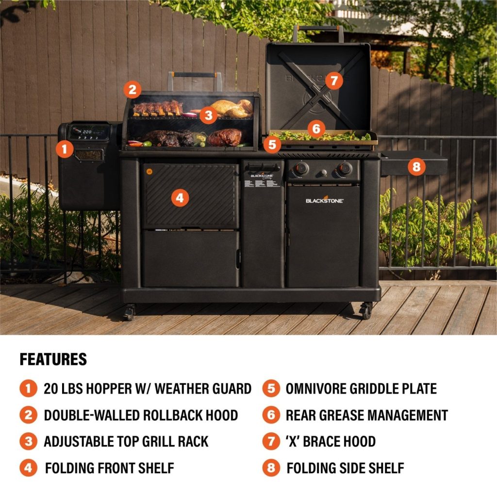 22 xl griddle pellet grill combo 7049124 1