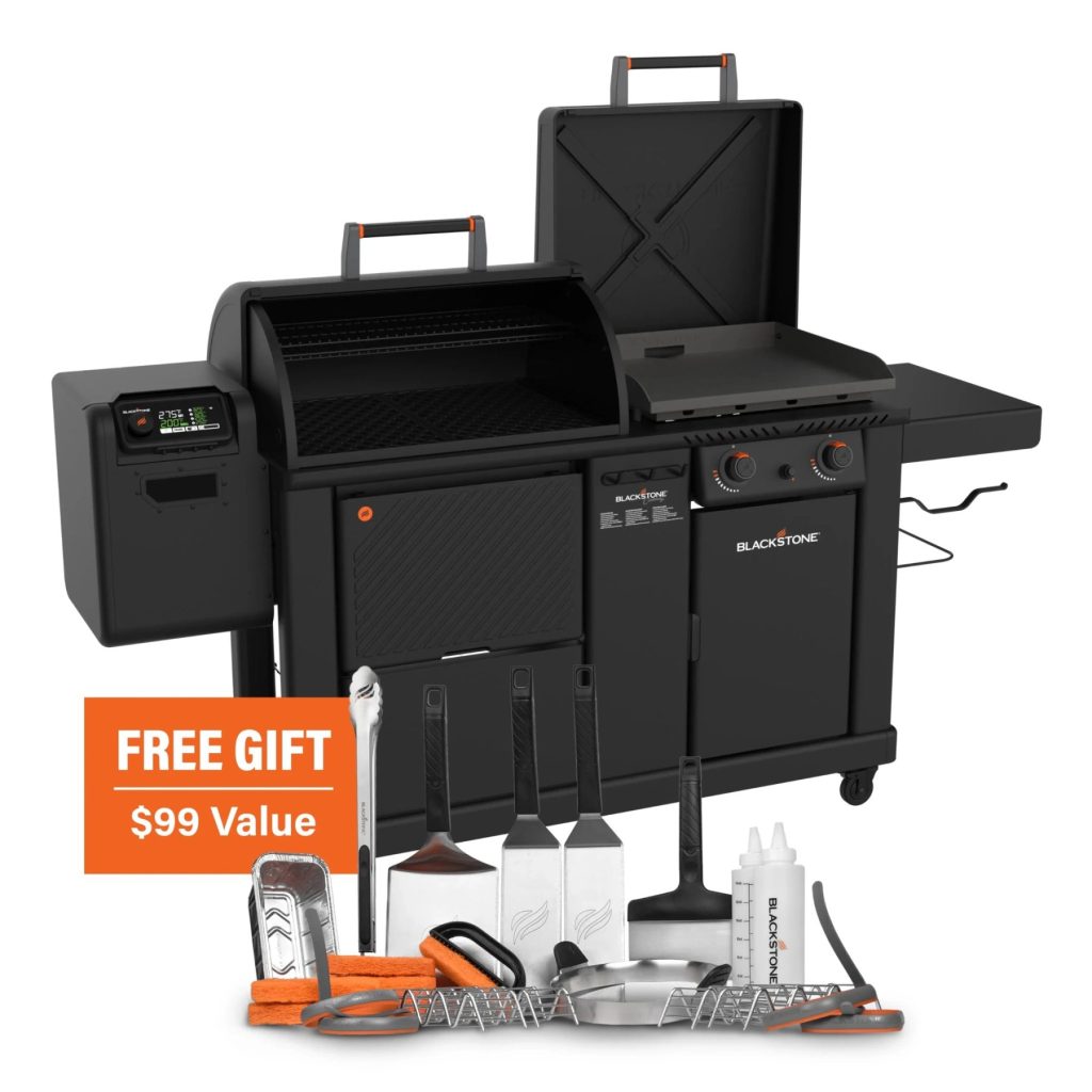 22 xl griddle pellet grill combo 8982680
