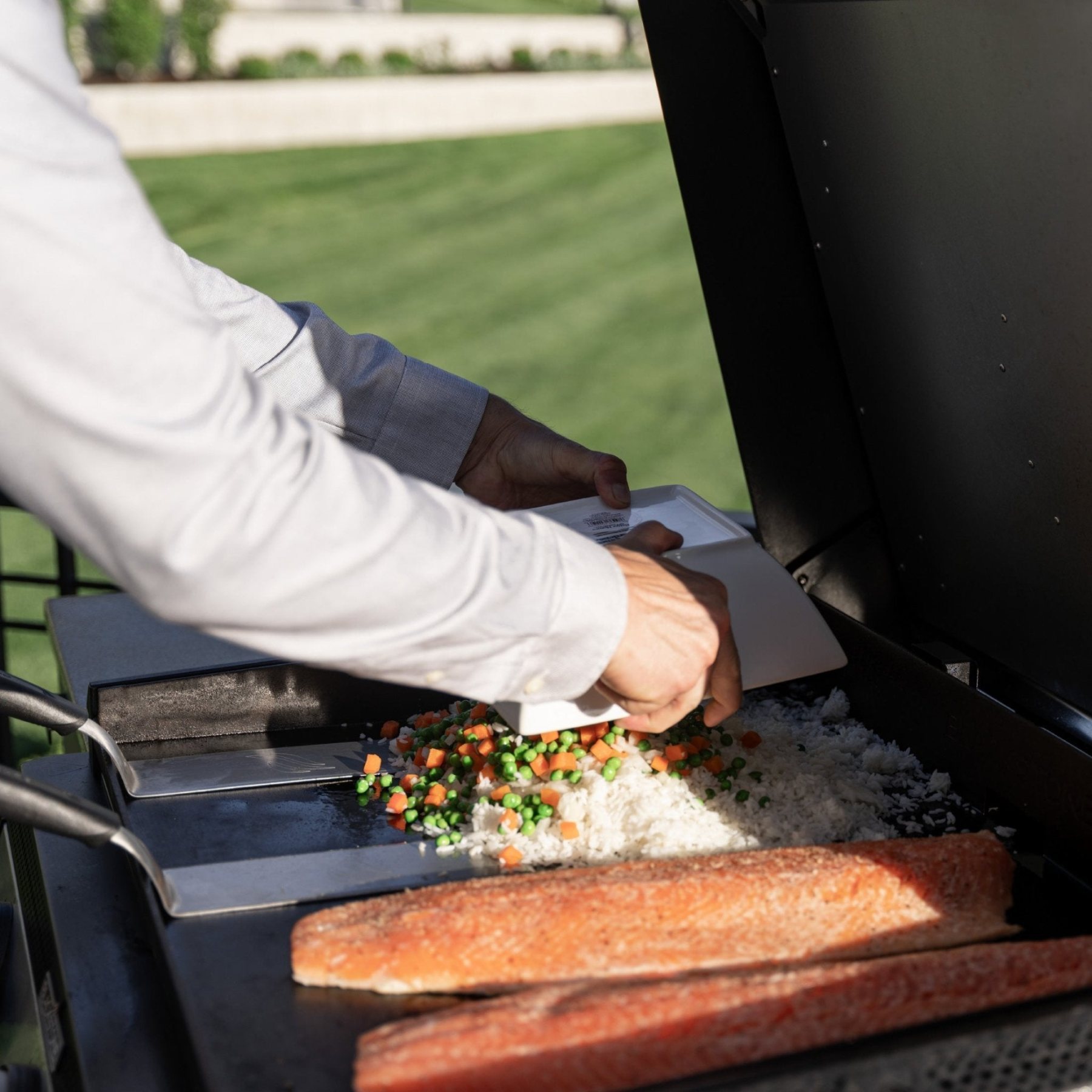 28" Drop-in Griddle with Hood (Propane) - additional product image