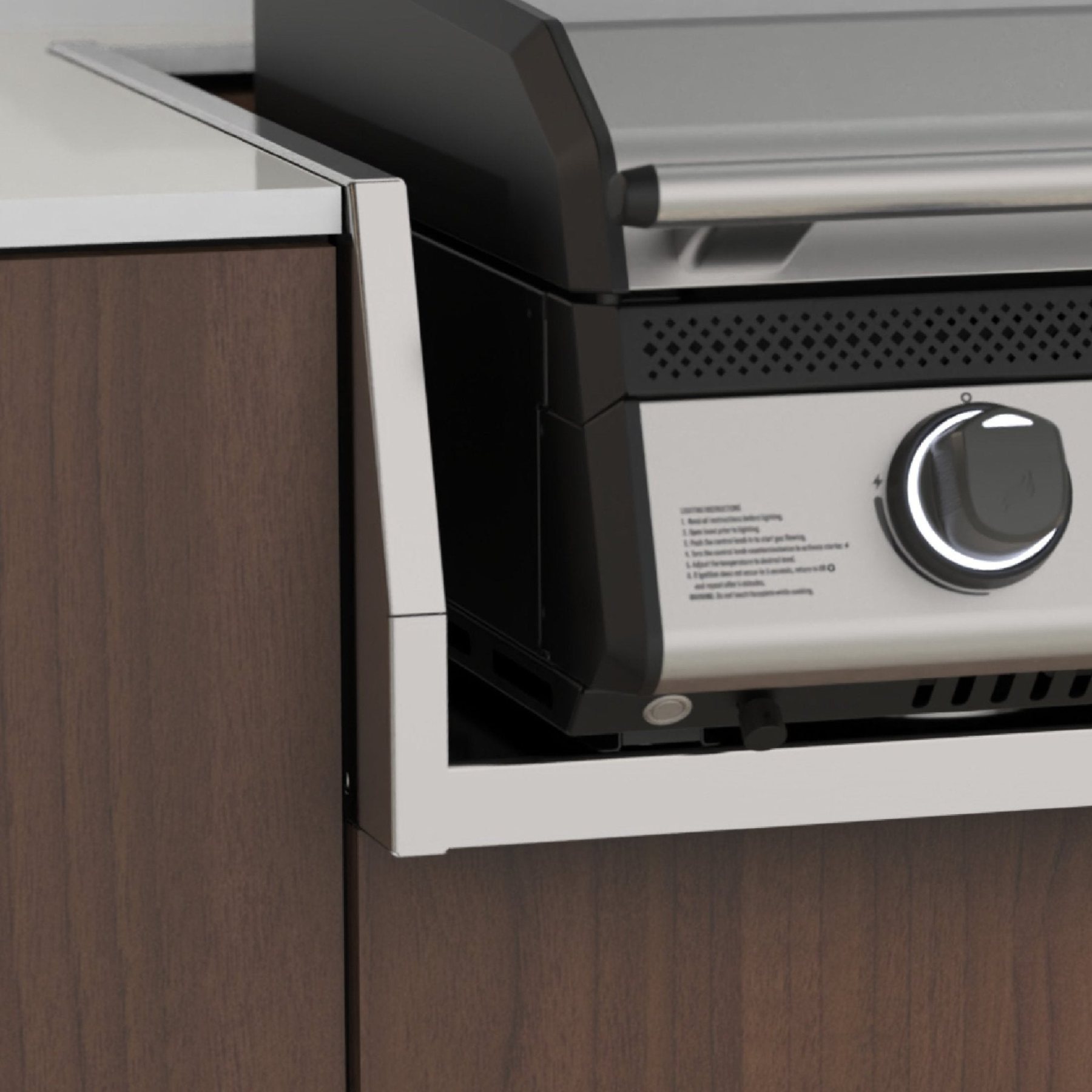 28" Drop-in Griddle with Hood (Propane) - additional product image