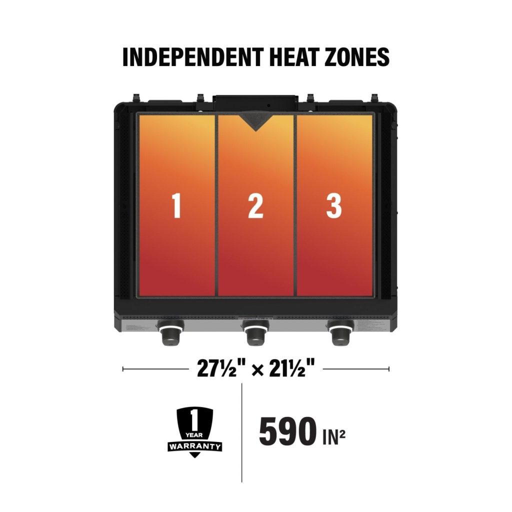 28" Drop-in Griddle with Hood (Propane) product detail