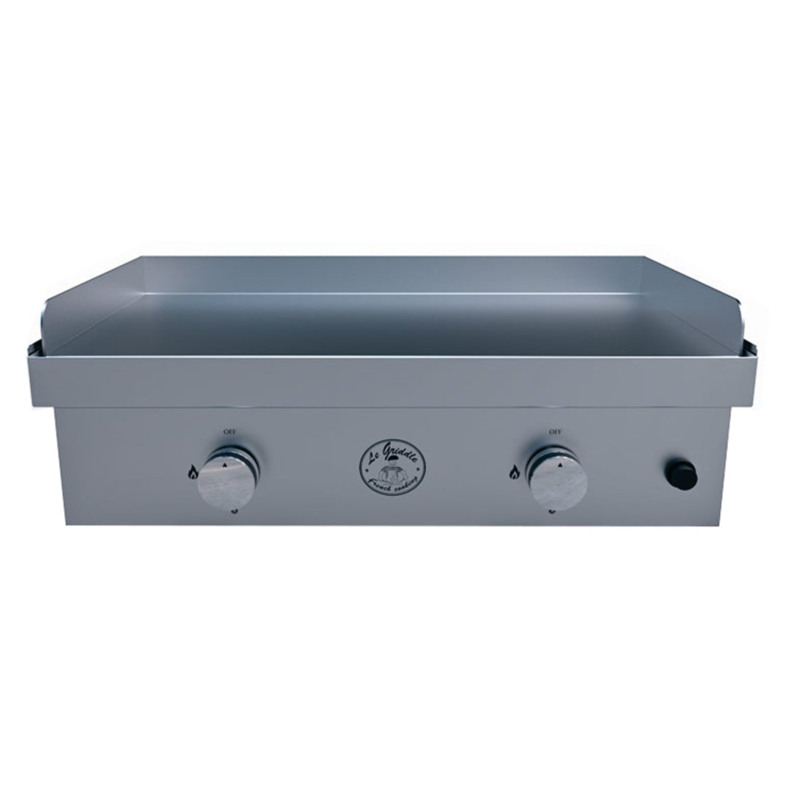 Le Griddle 30-Inch Natural Gas Built-In or Countertop 2 Burner Griddle (Lid Sold Separately) - GFE75-NG