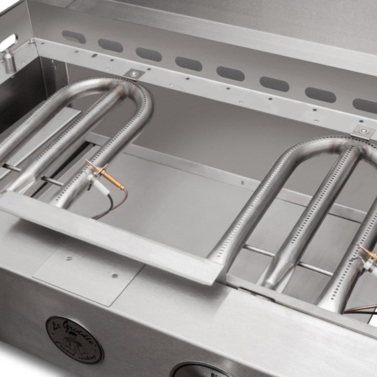 Le Griddle 30-Inch Natural Gas Built-In or Countertop 2 Burner Griddle (Lid Sold Separately) - GFE75-NG - additional product image