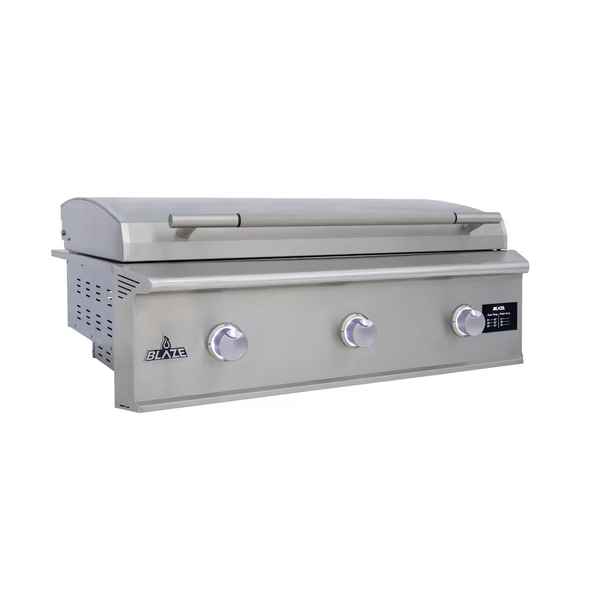 Blaze LTE PRO 40-Inch Built-in Natural Gas Griddle w/ Digital Temperature Screen & Lift-Assist Lid - BLZ-GRIDDLE40-NG - additional product image