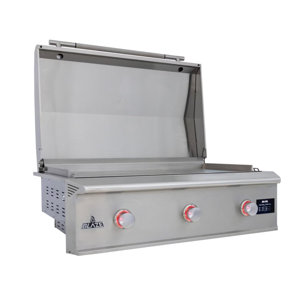 Blaze LTE PRO 40 Inch Built in Natural Gas Griddle w/ Digital Temperature Screen…