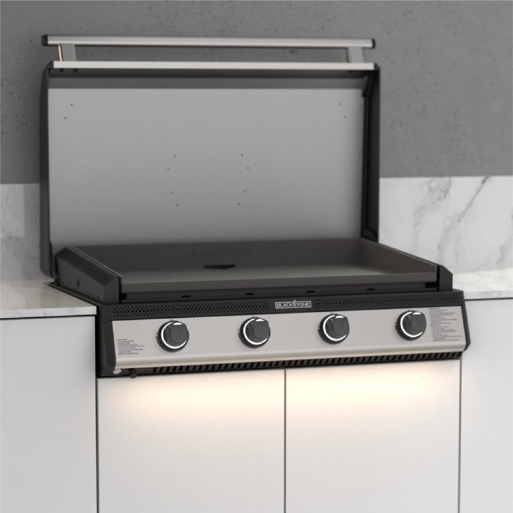 36 drop in griddle with hood natural gas 6512707