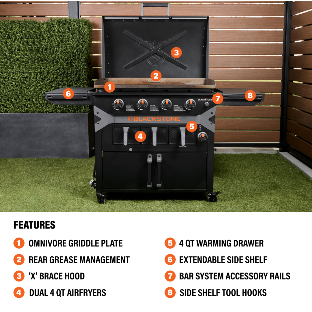 36 griddle airfryer combo bundle 1667035
