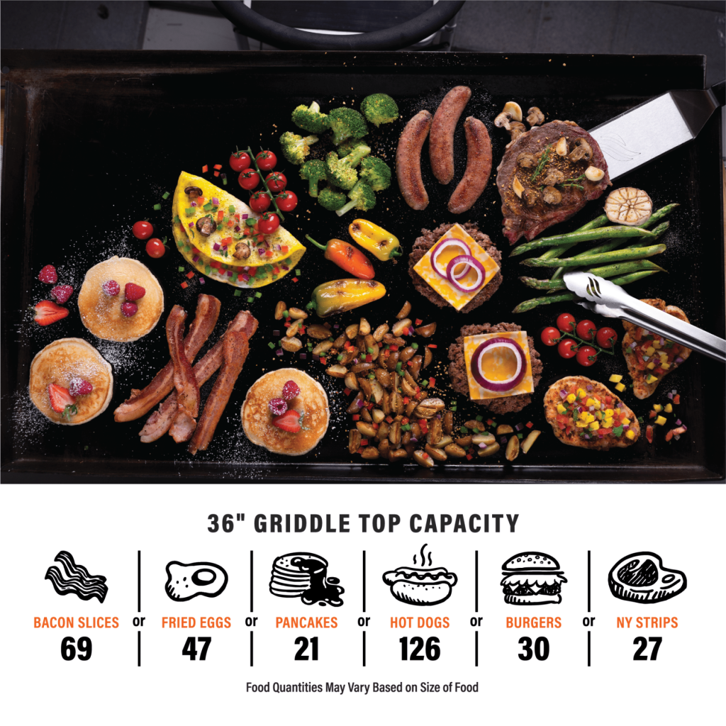36 griddle airfryer combo bundle 3884099