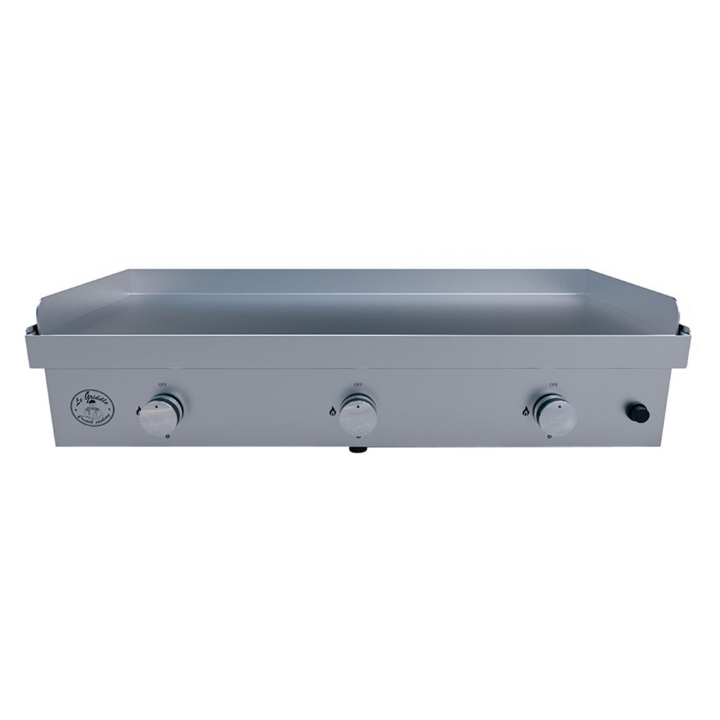 Le Griddle 41 Inch Propane Gas Built In or Countertop 3 Burner Griddle (Lid Sold…
