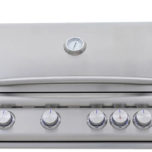 Blaze 32-Inch 4-Burner Premium LTE+ Gas Grill with Rear Burner and Built-in Lighting System - BLZ-4LTE3-NG