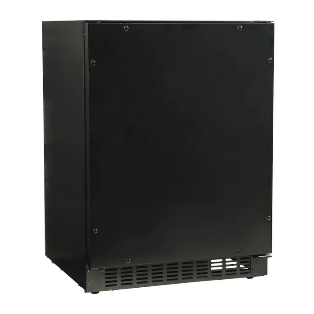 Azure 24 Inch Refrigerator w/ Custom Panel Ready Solid Door A124R O