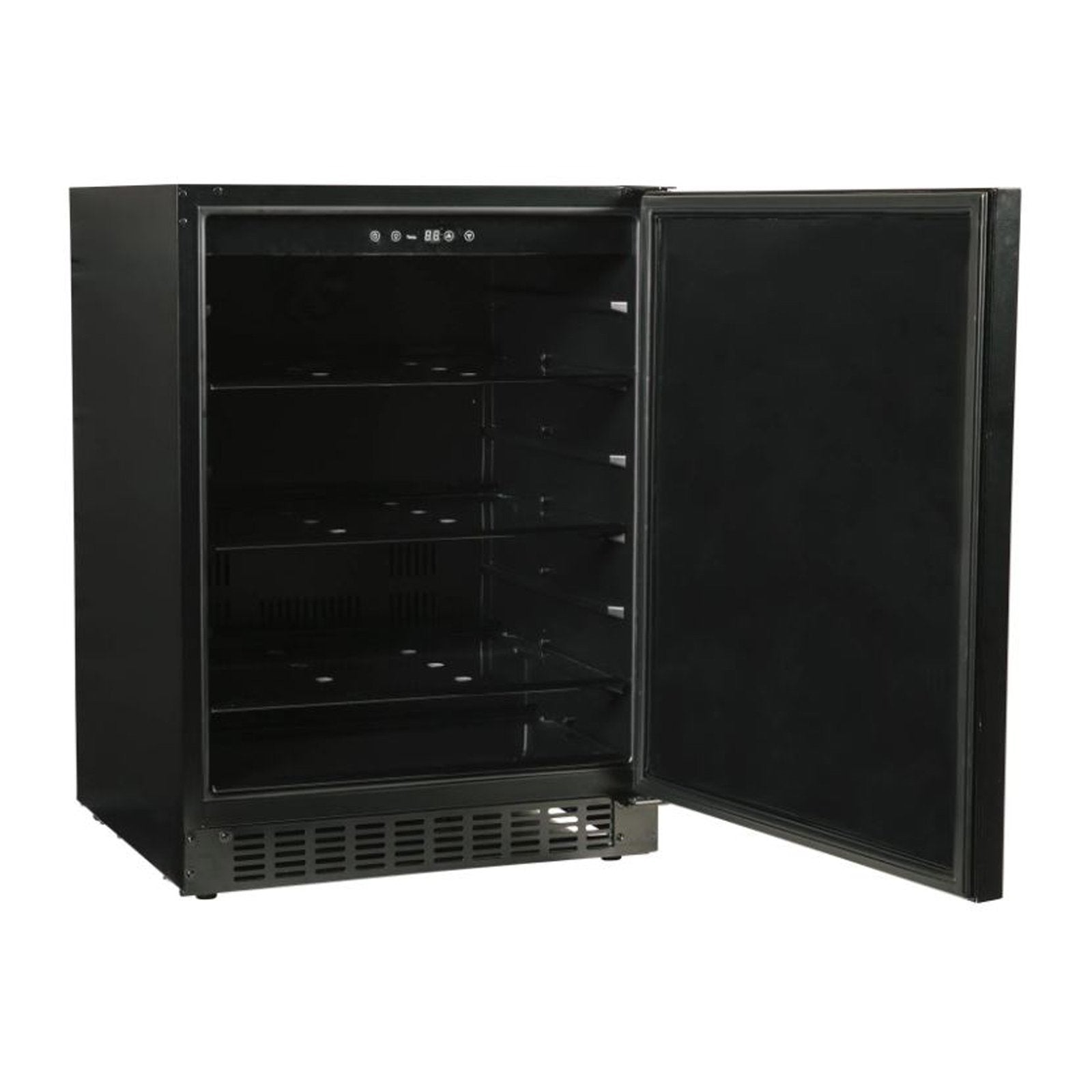 Azure 24-Inch Refrigerator w/ Custom Panel Ready Solid Door - A124R-O