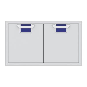 Aspire by Hestan 36-Inch Double Access Doors (Prince Blue) - AEAD36-BU