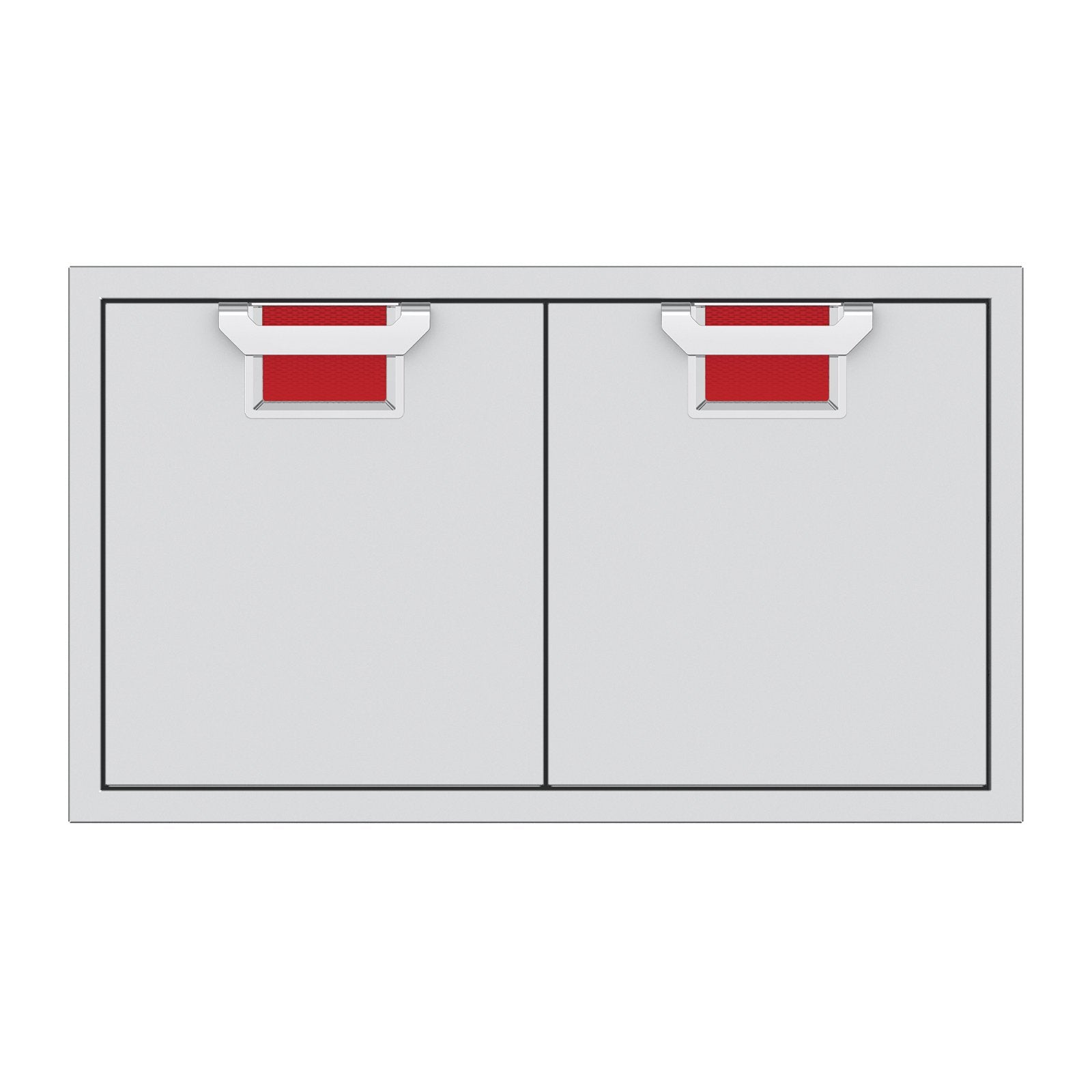 Aspire by Hestan 36-Inch Double Access Doors (Matador Red) - AEAD36-RD
