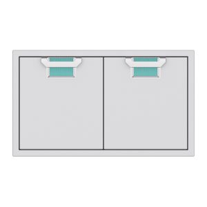 Aspire by Hestan 36-Inch Double Access Doors (Bora Bora Turquoise) - AEAD36-TQ