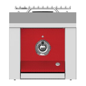 Aspire by Hestan 12-Inch Propane Gas Built-In Single Side Burner (Matador Red) - AEB121-LP-RD