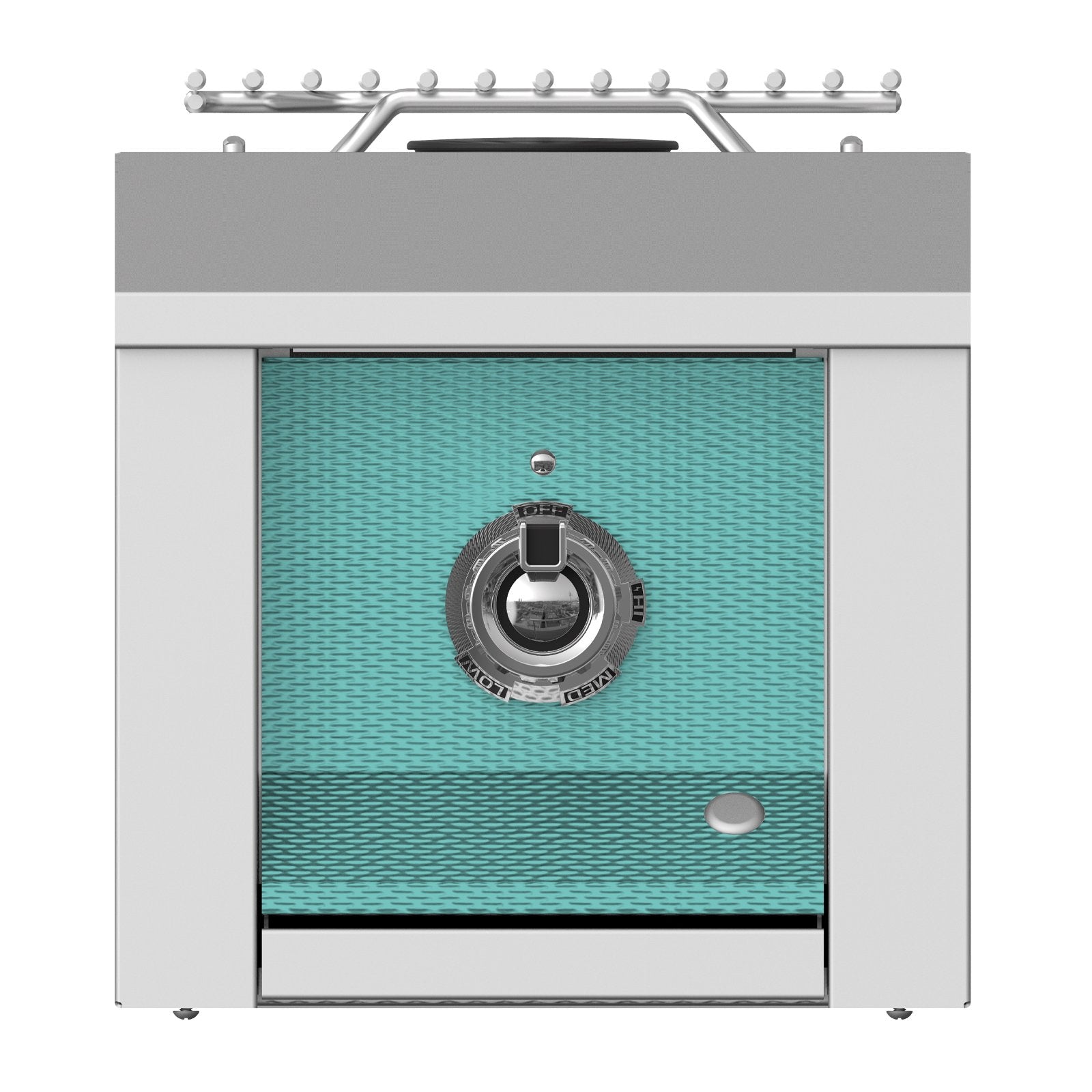 Aspire by Hestan 12-Inch Propane Gas Built-In Single Side Burner (Bora Bora Turquoise) - AEB121-LP-TQ
