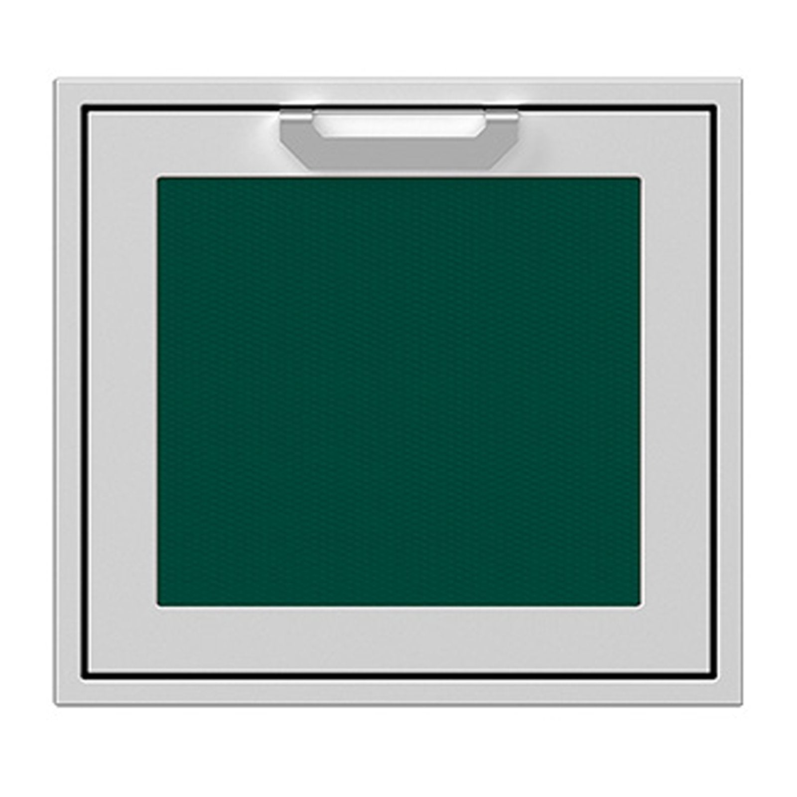 Hestan 24-Inch Single Access Door w/ Recessed Marquise Accented Panel (Right Hinge) in Green - AGADR24-GR