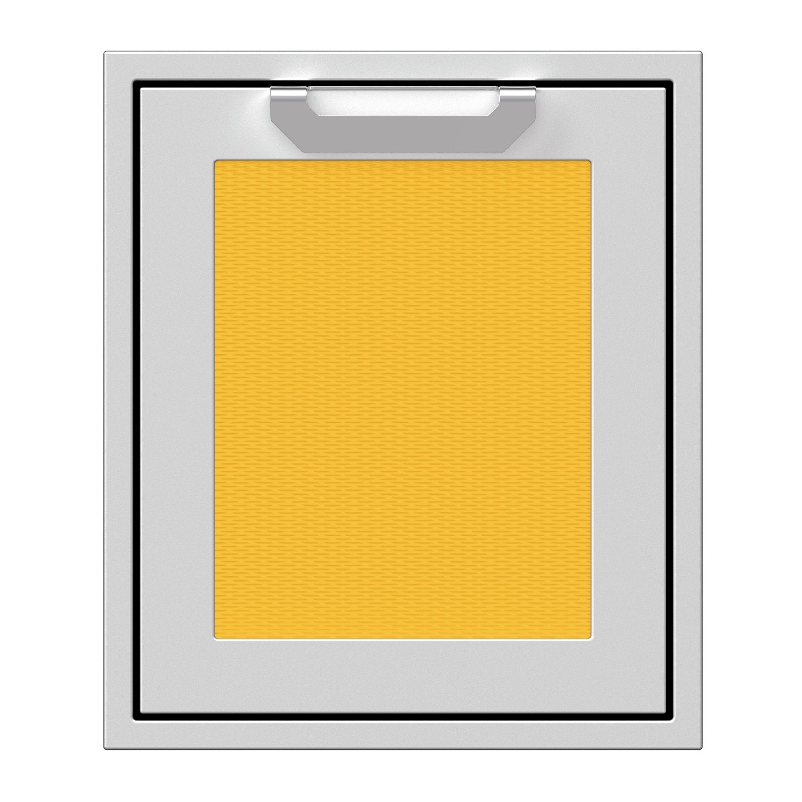 Hestan 18-Inch Single Access Door w/ Recessed Marquise Accented Panel (Left Hinge) in Yellow - AGADL18-YW