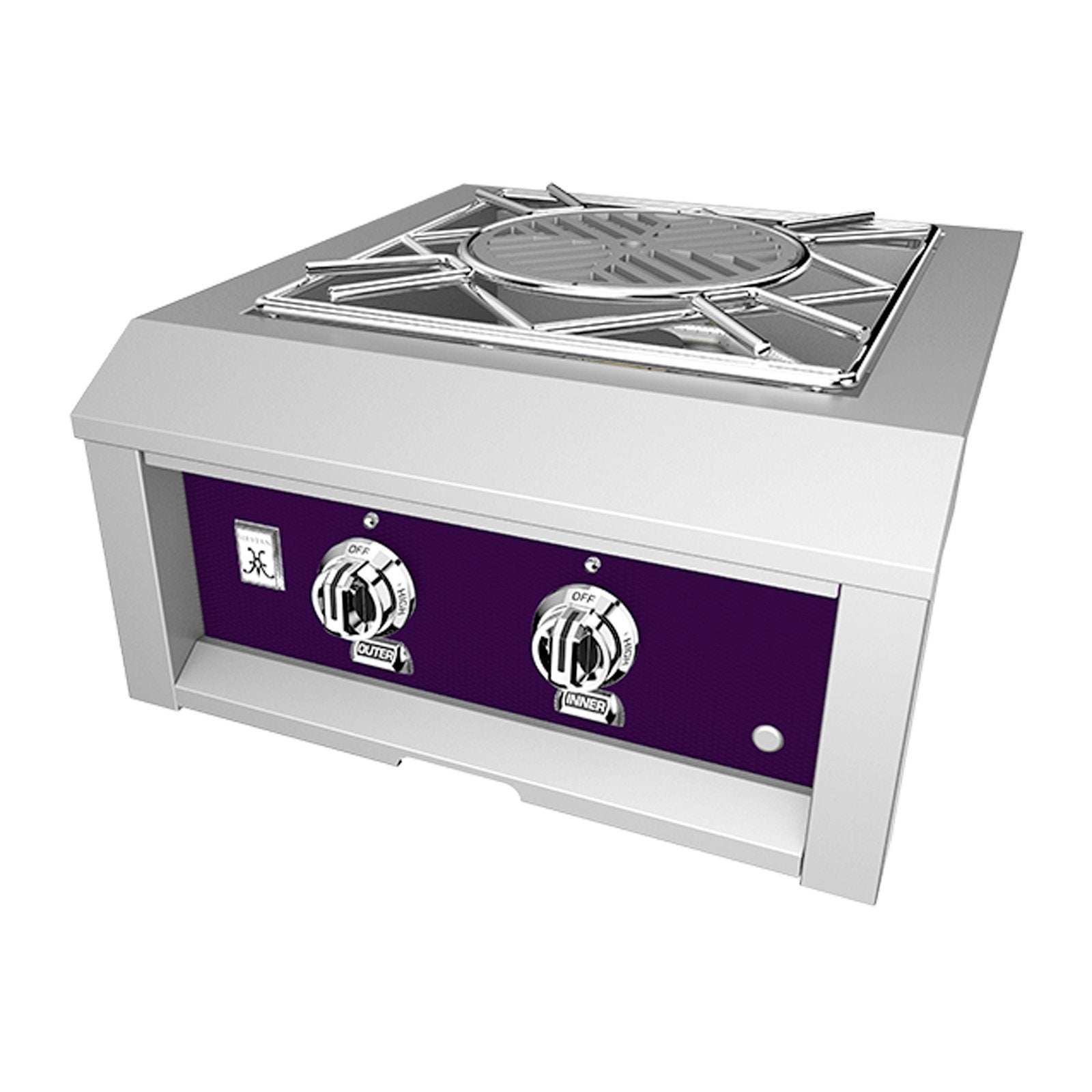 Hestan 24-Inch Propane Gas Built-In Power Burner in Purple - AGPB24-LP-PP