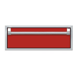 Hestan 30-Inch Single Storage Drawer in Red - AGSR30-RD