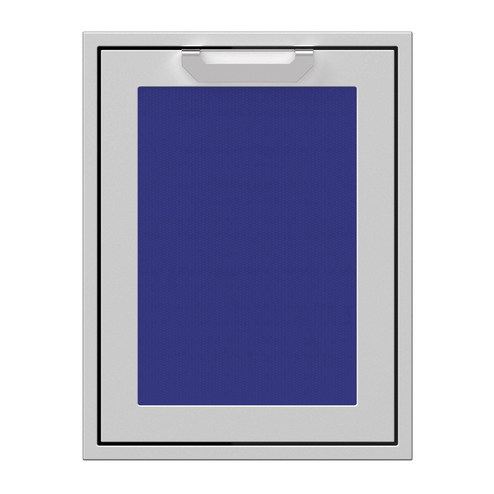 Hestan 20-Inch Trash and Recycle Center Storage Drawer w/ Recessed Marquise Accent Panel in Blue - AGTRC20-BU