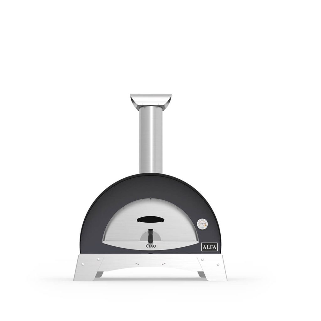 Alfa Ciao M 27-Inch Wood Fired Countertop Pizza Oven In Silver Gray - FXCM-LGRI-T-V2 product detail