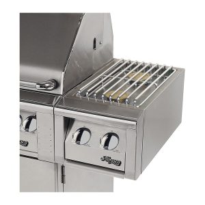 Alfresco 14-Inch Natural Gas Cart Mounted Double Side Burner for Freestanding Grills - AXESB-2C-NG