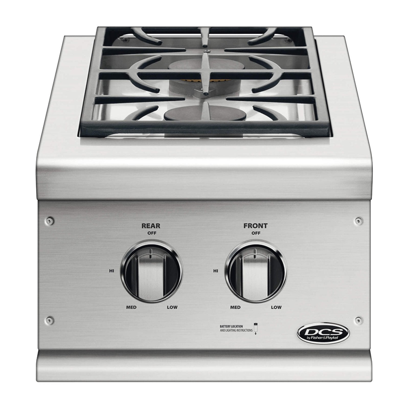 DCS Series 7 14-Inch Built-In Natural Gas Double Side Burner - BGC132-BI-N
