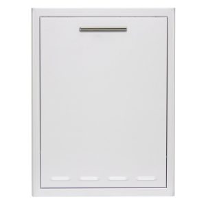 Blaze 18-Inch Stainless Steel Roll-Out Trash/Propane Tank Storage Drawer - BLZ-TRLP-DRW-H