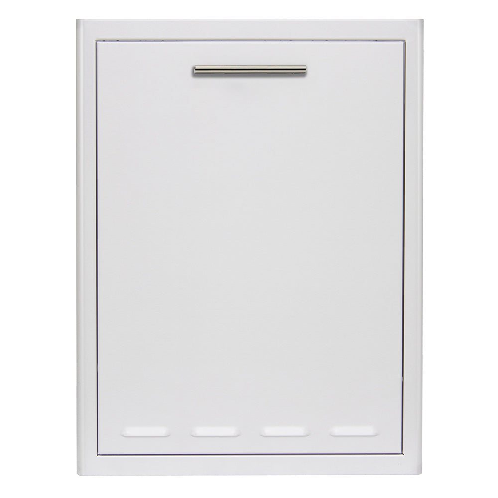 Blaze 18-Inch Stainless Steel Roll-Out Trash/Propane Tank Storage Drawer - BLZ-TRLP-DRW-H