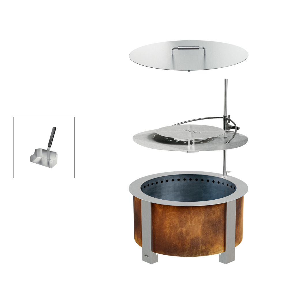 Backyard Warmth Bundle X24 Corten 1