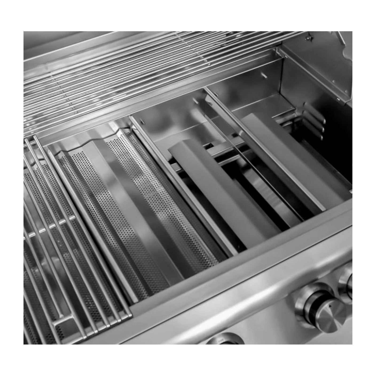Blaze Professional LUX 34-Inch 3 Burner Built-In Gas Grill With Rear Infrared Burner (Natural Gas)