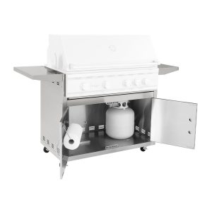Summerset Stainless Steel Cart For 38-Inch TRL Grills (Cart Only) - CART-TRL38