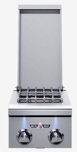 Delta Heat Double Side Burner, (LP)