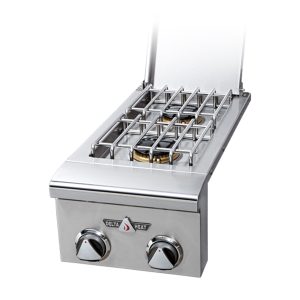 Delta Heat Natural Gas Built-In Double Side Burner - DHSB2-CN