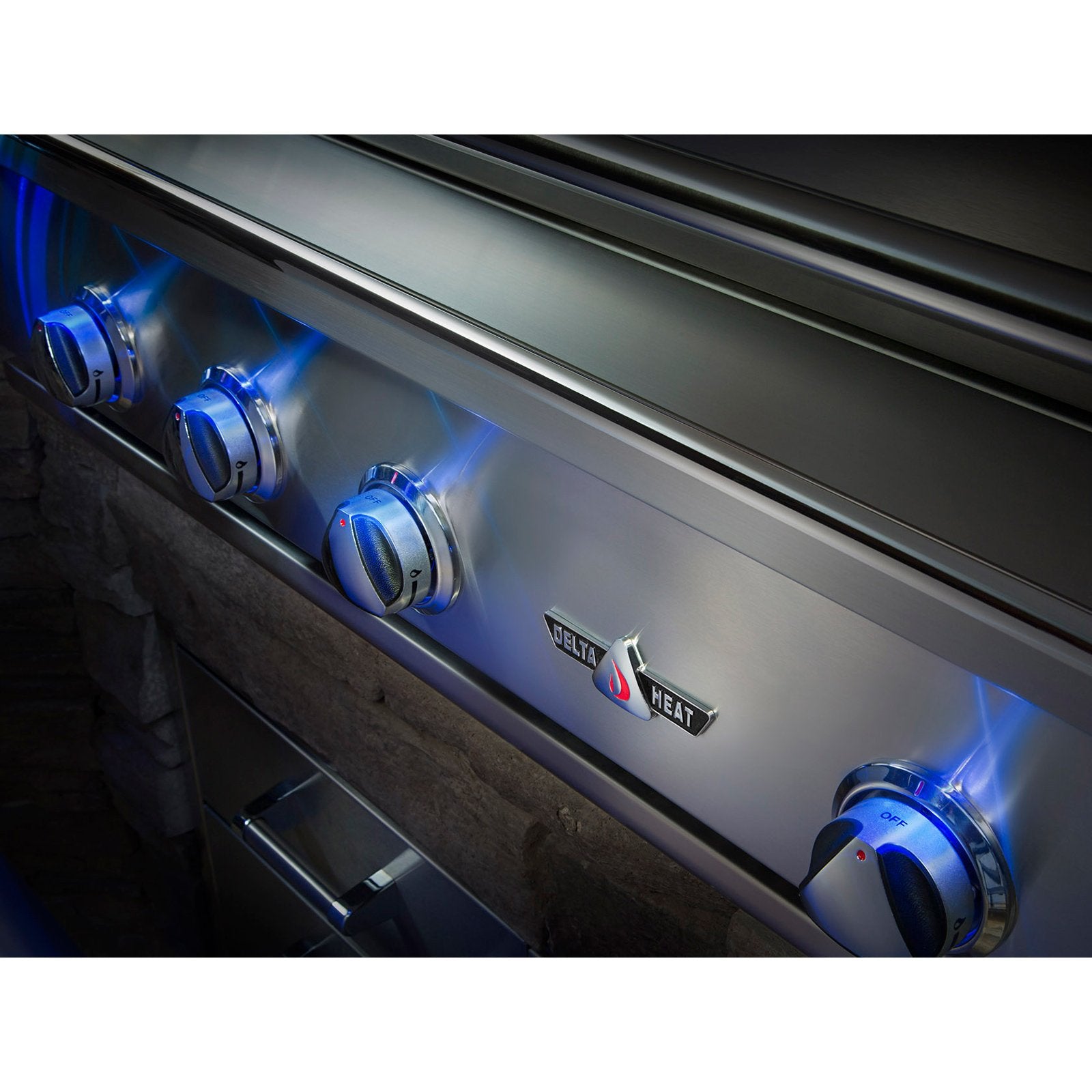 Delta Heat 38-Inch Natural Gas Built-In Grill - DHBQ38G-DN - additional product image