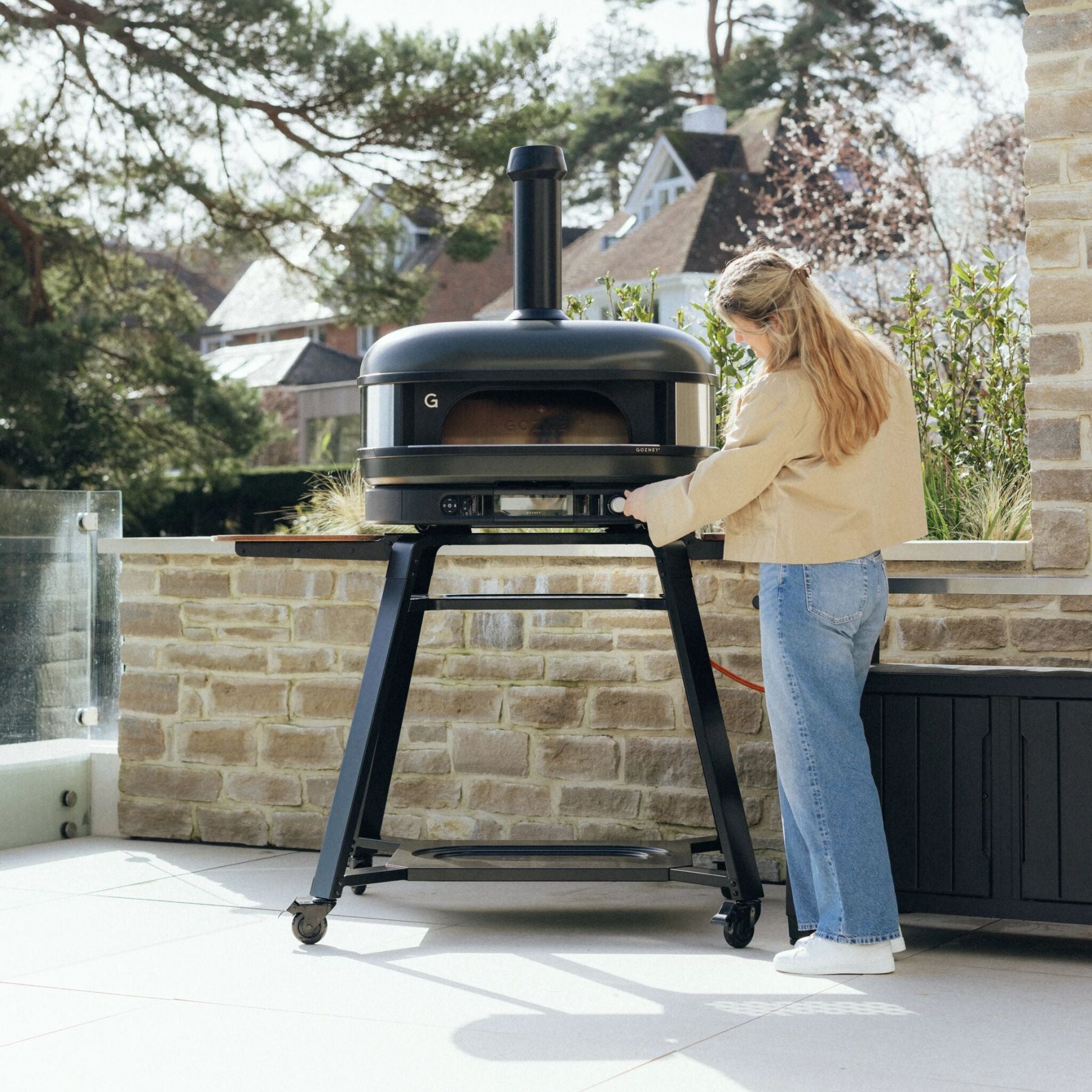 Dome XL (Gen 2) and Stand Bundle - Hybrid Fuel Natural Gas