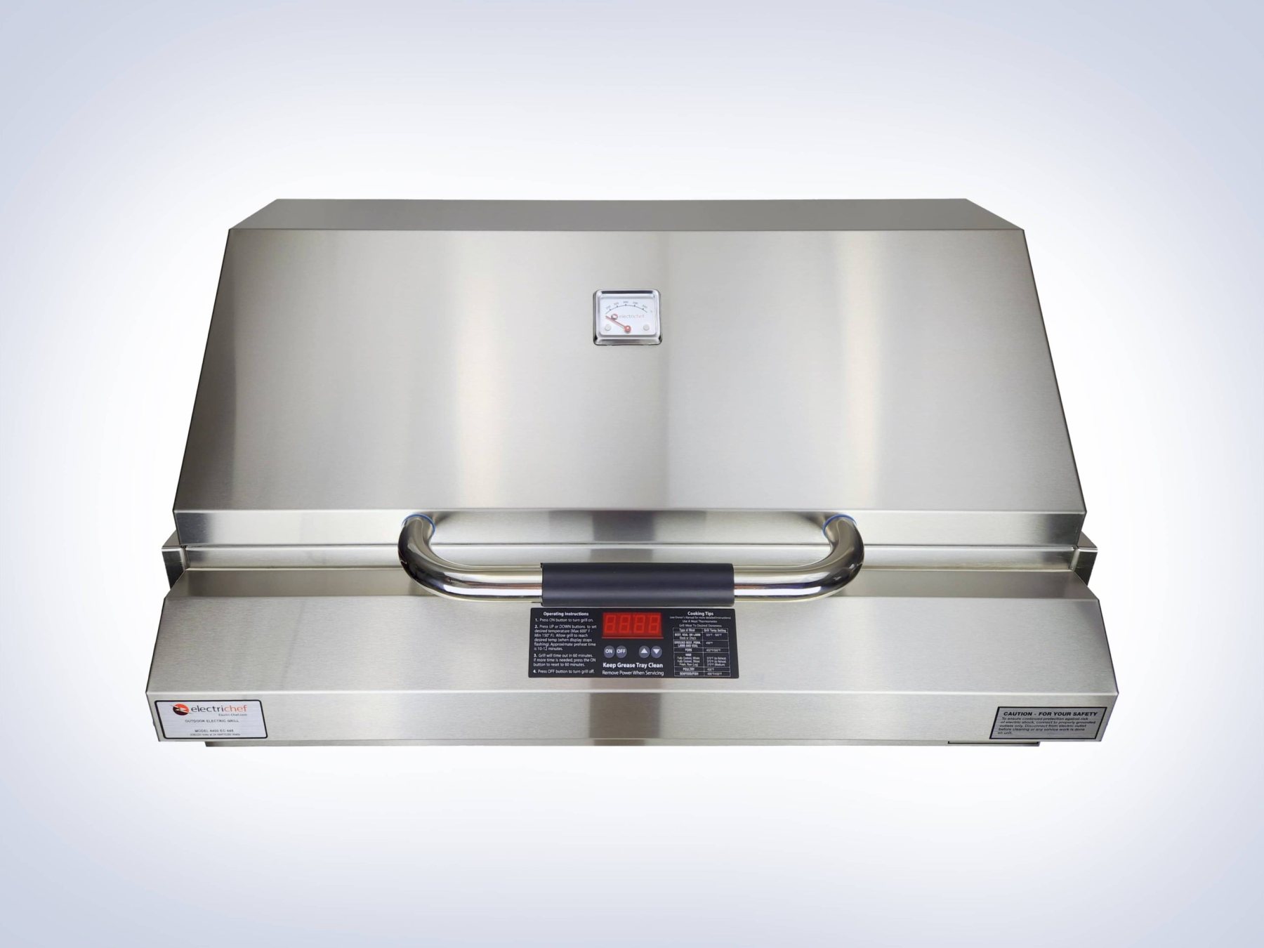 Electri-Chef Emerald 24-Inch 3520 Volt Electric Built-In Grill - 4400-EC-336-I-24