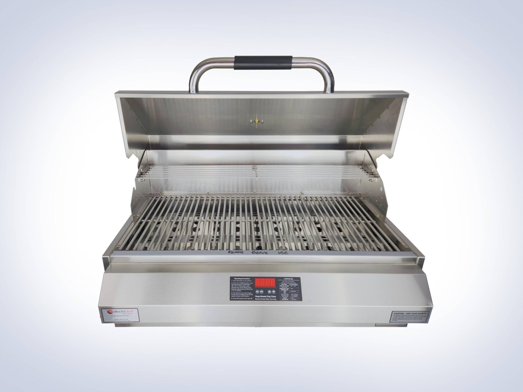 Electri-Chef Emerald 24-Inch 3520 Volt Electric Built-In Grill - 4400-EC-336-I-24