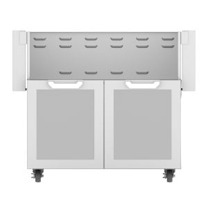 Hestan 36-Inch Double Door Grill Cart in Stainless Steel - GCD36