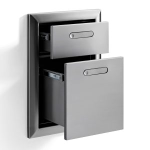 Lynx Professional 16-Inch Ventana Double Storage Drawers - LDW16-4