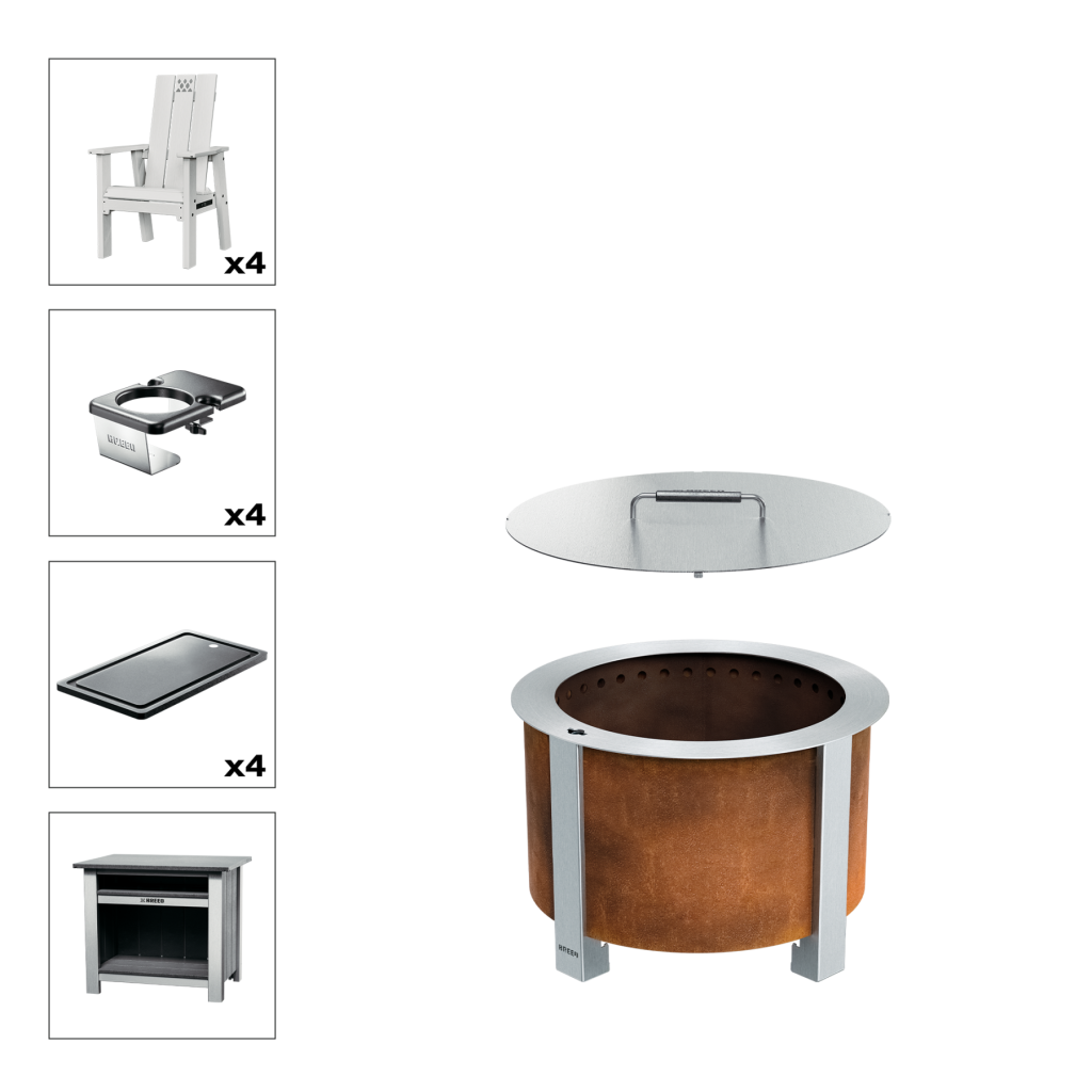 Patio Bundle X19 Corten White 994276b3 d53a 48b4 b0f0 e4c60d13245e