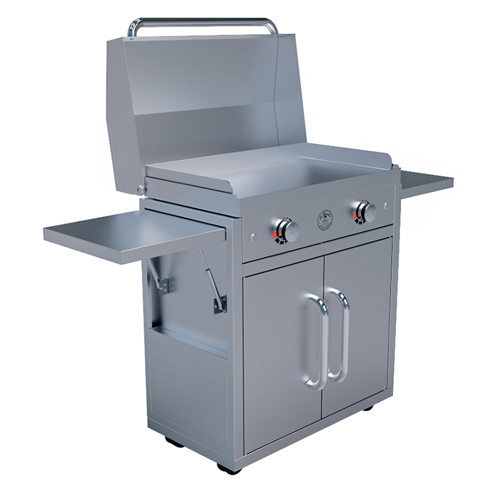 Le Griddle Freestanding Cart With Shelves for GFE75 30-Inch Griddle - GFCART75