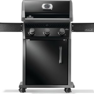 Napoleon Rogue 425 NG Grill, Black with cast iron grates