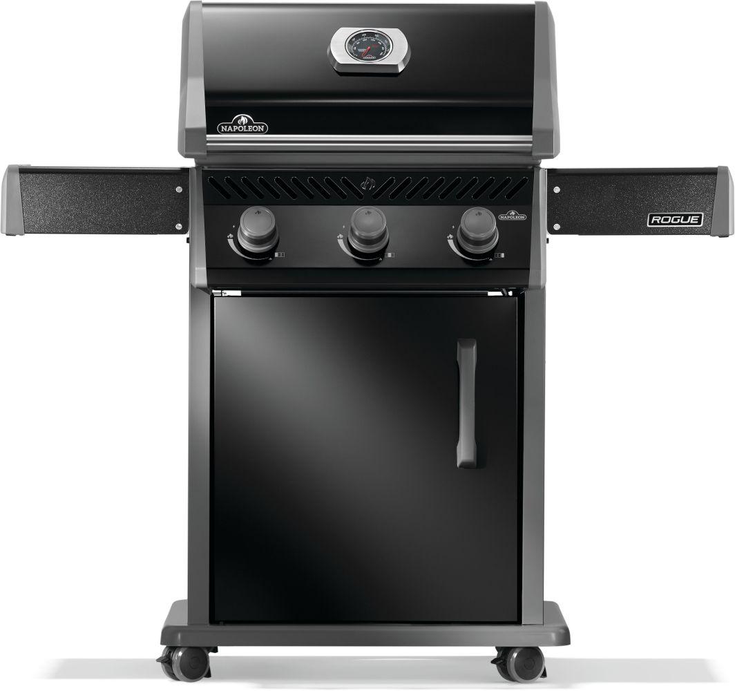 Napoleon Rogue 425 LP Grill, Black with cast iron grates *NEW - NOW AVAILABLE*