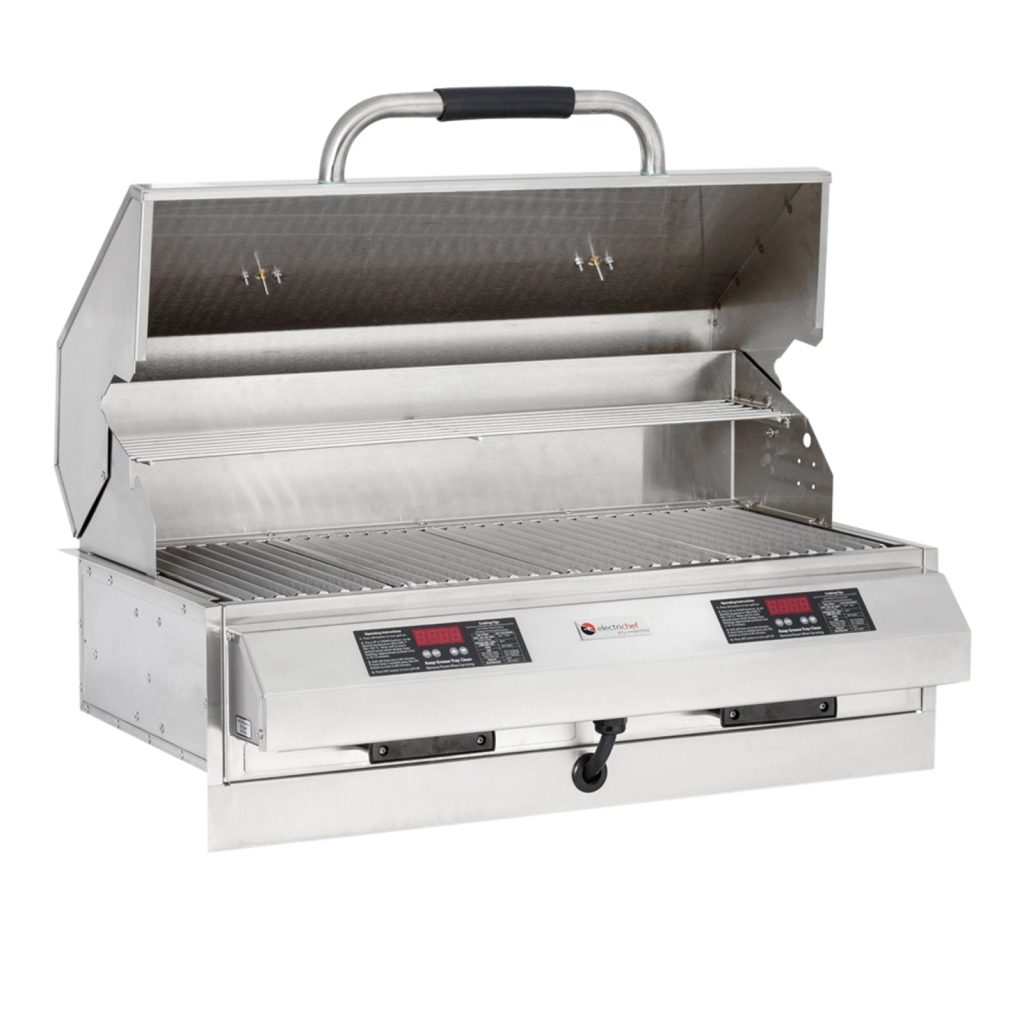 Electri-Chef Ruby 32-Inch 5280 Volt Electric Marine Built-In Grill With Single Temperature Control - 4400-EC-448-IM-S-32 product detail
